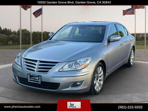 Platinum Metallic 2010 Hyundai Genesis 3.8