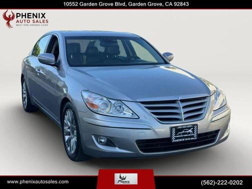 Platinum Metallic 2010 Hyundai Genesis 3.8