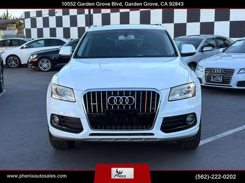 White 2014 Audi Q5 2.0T Premium Plus