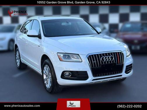 White 2014 Audi Q5 2.0T Premium Plus