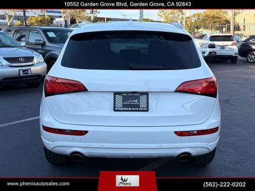 White 2014 Audi Q5 2.0T Premium Plus