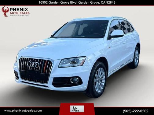 White 2014 Audi Q5 2.0T Premium Plus