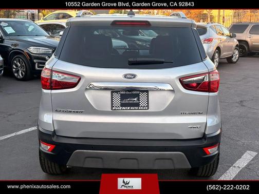 Moondust Silver Metallic 2019 Ford EcoSport Titanium