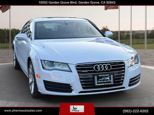 White 2014 Audi A7 3.0 TDI Premium Plus