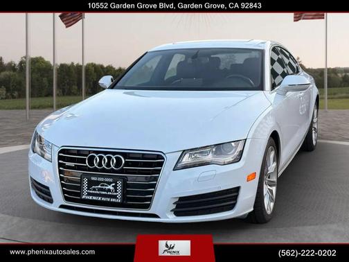 White 2014 Audi A7 3.0 TDI Premium Plus