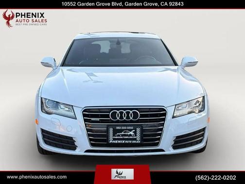White 2014 Audi A7 3.0 TDI Premium Plus