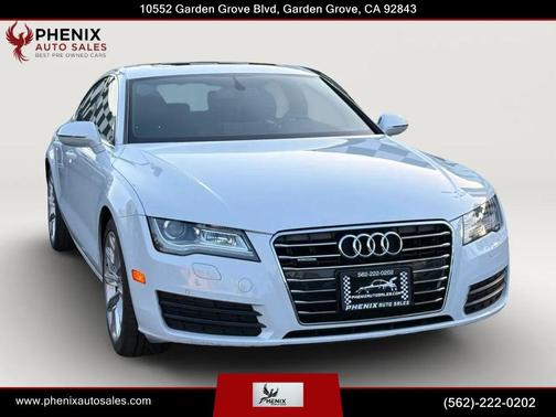 White 2014 Audi A7 3.0 TDI Premium Plus