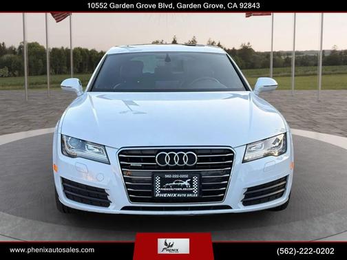 White 2014 Audi A7 3.0 TDI Premium Plus