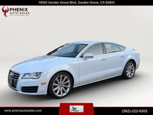 White 2014 Audi A7 3.0 TDI Premium Plus