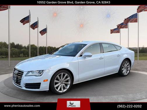 White 2014 Audi A7 3.0 TDI Premium Plus