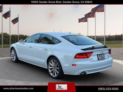 White 2014 Audi A7 3.0 TDI Premium Plus