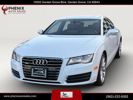 White 2014 Audi A7 3.0 TDI Premium Plus