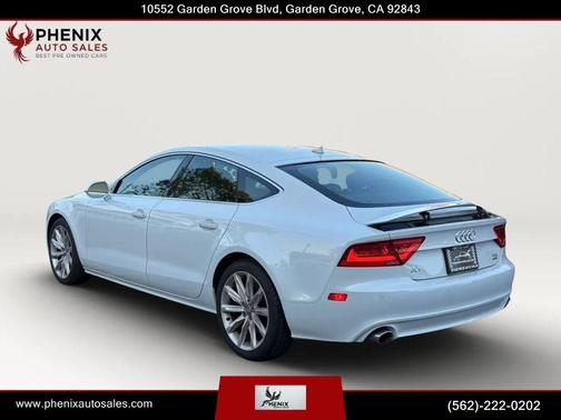 White 2014 Audi A7 3.0 TDI Premium Plus