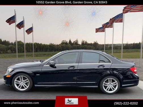 Black 2012 Mercedes-Benz C-Class C 250 Sport