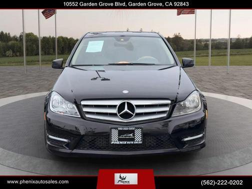 Black 2012 Mercedes-Benz C-Class C 250 Sport