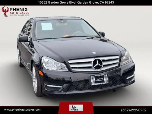 Black 2012 Mercedes-Benz C-Class C 250 Sport