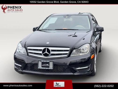 Black 2012 Mercedes-Benz C-Class C 250 Sport