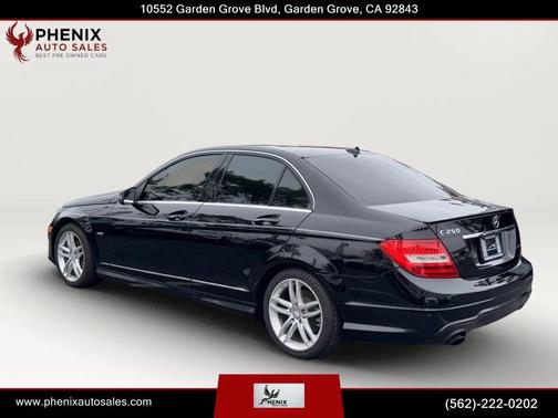 Black 2012 Mercedes-Benz C-Class C 250 Sport