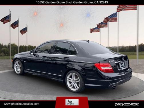 Black 2012 Mercedes-Benz C-Class C 250 Sport