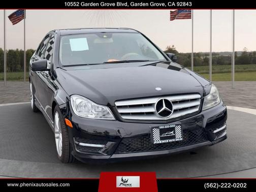 Black 2012 Mercedes-Benz C-Class C 250 Sport