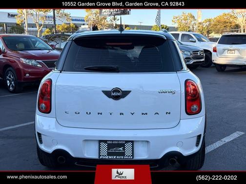 Light White 2014 MINI Countryman Cooper S