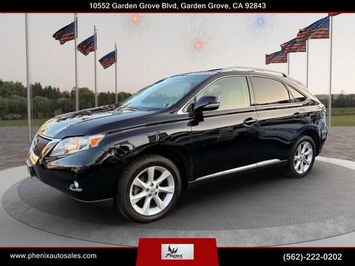 Black 2012 Lexus RX 350 Base
