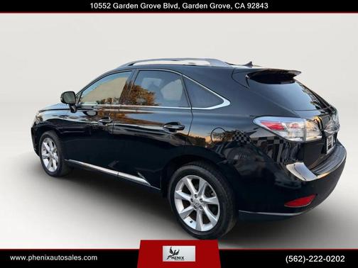 Black 2012 Lexus RX 350 Base
