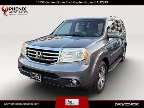 Polished Metal Metallic 2013 Honda Pilot Touring