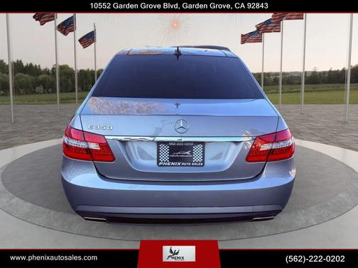 Silver 2012 Mercedes-Benz E-Class E 350 Sedan 4D