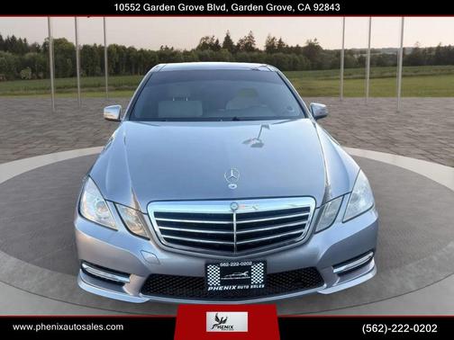 Silver 2012 Mercedes-Benz E-Class E 350 Sedan 4D