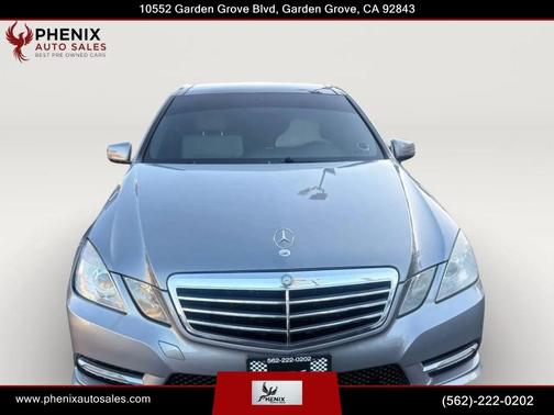Silver 2012 Mercedes-Benz E-Class E 350 Sedan 4D