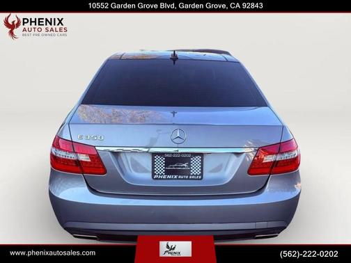 Silver 2012 Mercedes-Benz E-Class E 350 Sedan 4D