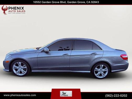 Silver 2012 Mercedes-Benz E-Class E 350 Sedan 4D