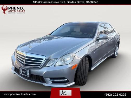 Silver 2012 Mercedes-Benz E-Class E 350 Sedan 4D