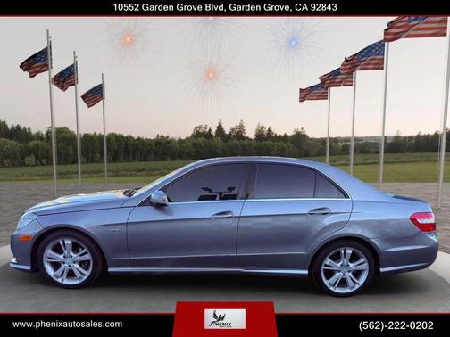 Silver 2012 Mercedes-Benz E-Class E 350 Sedan 4D