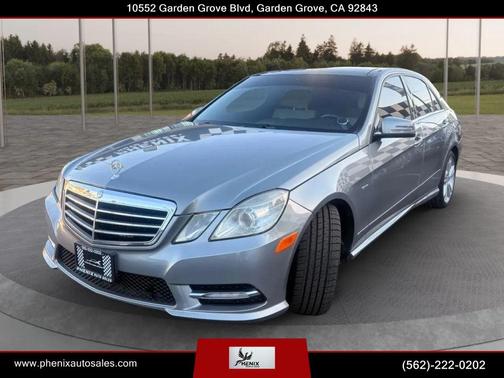 Silver 2012 Mercedes-Benz E-Class E 350 Sedan 4D