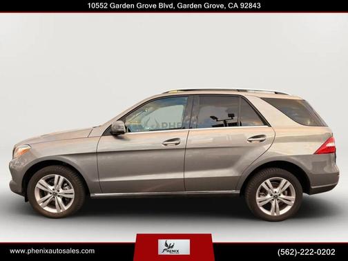 Steel Gray Metallic 2013 Mercedes-Benz M-Class 4MATIC