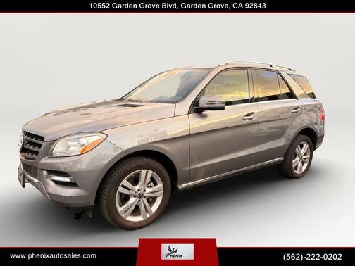 Steel Gray Metallic 2013 Mercedes-Benz M-Class 4MATIC