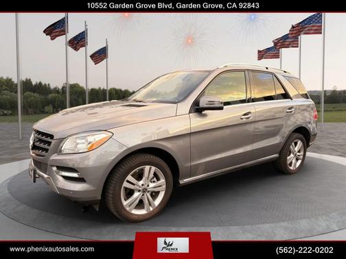 Steel Gray Metallic 2013 Mercedes-Benz M-Class 4MATIC