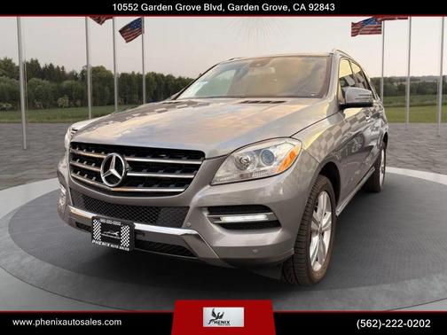 Steel Gray Metallic 2013 Mercedes-Benz M-Class 4MATIC