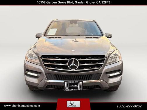 Steel Gray Metallic 2013 Mercedes-Benz M-Class 4MATIC