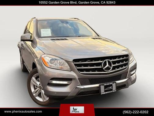 Steel Gray Metallic 2013 Mercedes-Benz M-Class 4MATIC