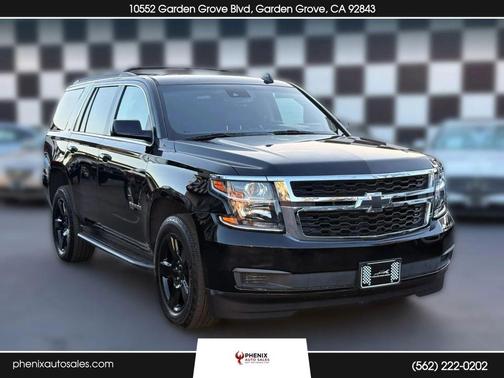 Black 2017 Chevrolet Tahoe LT