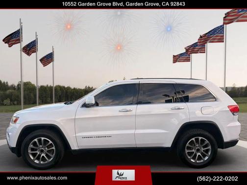Bright White Clearcoat 2014 Jeep Grand Cherokee Limited