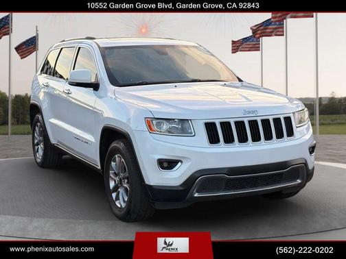 Bright White Clearcoat 2014 Jeep Grand Cherokee Limited