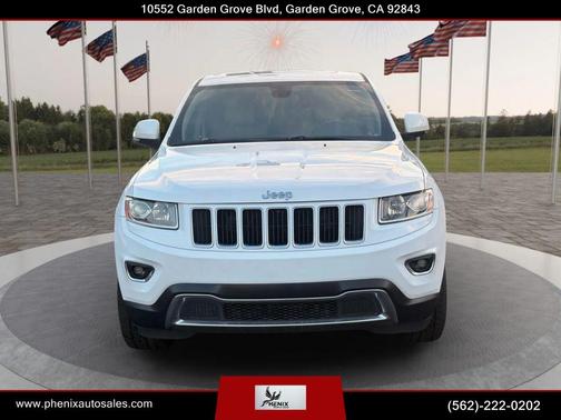 Bright White Clearcoat 2014 Jeep Grand Cherokee Limited