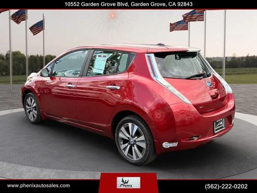 Cayenne Red 2013 Nissan Leaf SL