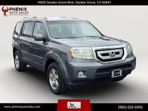 Polished Metal Metallic 2011 Honda Pilot EX-L