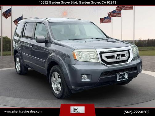 Polished Metal Metallic 2011 Honda Pilot EX-L