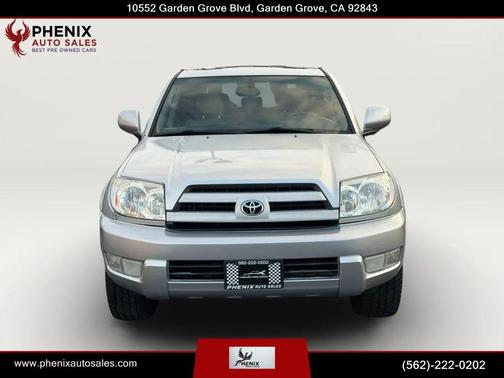 Silver 2003 Toyota 4Runner Sport